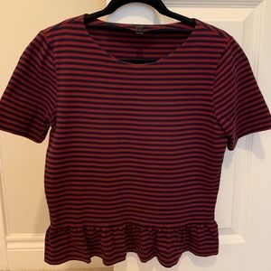 J. Crew Peplum Top